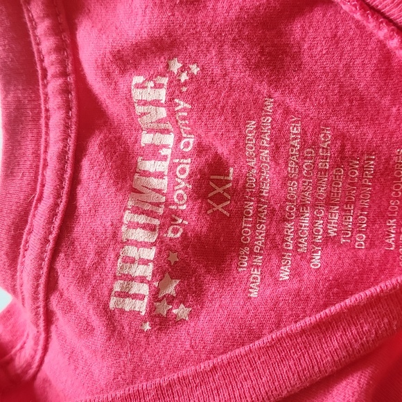 Pink Drama-Llama Tee (XXL) $4.99 Shipping!! - Picture 3 of 4